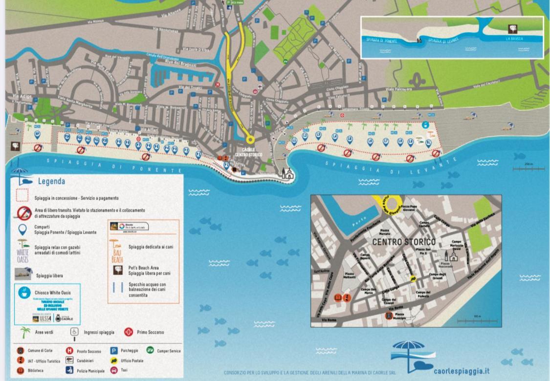 Apartment Caorle De Lux Swimming Pool, Parking, Garden 외부 사진