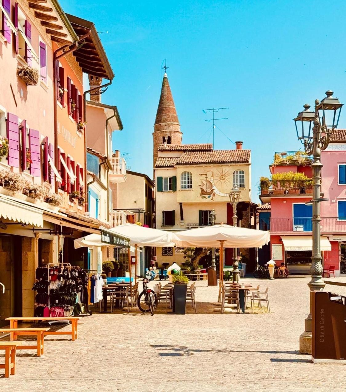 Apartment Caorle De Lux Swimming Pool, Parking, Garden 외부 사진